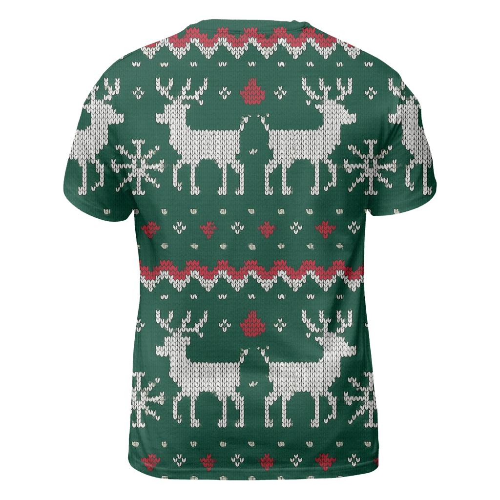 Reindeer Constellation Fair Isle Bands Design designer pattern shirts