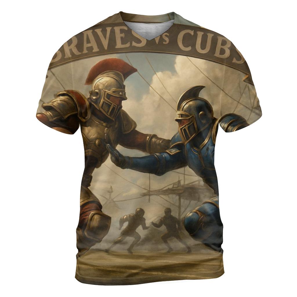 Skyborne Airship End Zone Battle personalized full print shirts