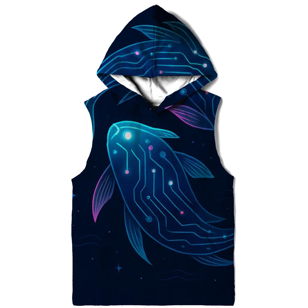 Aurora Circuit Koi custom hoodies