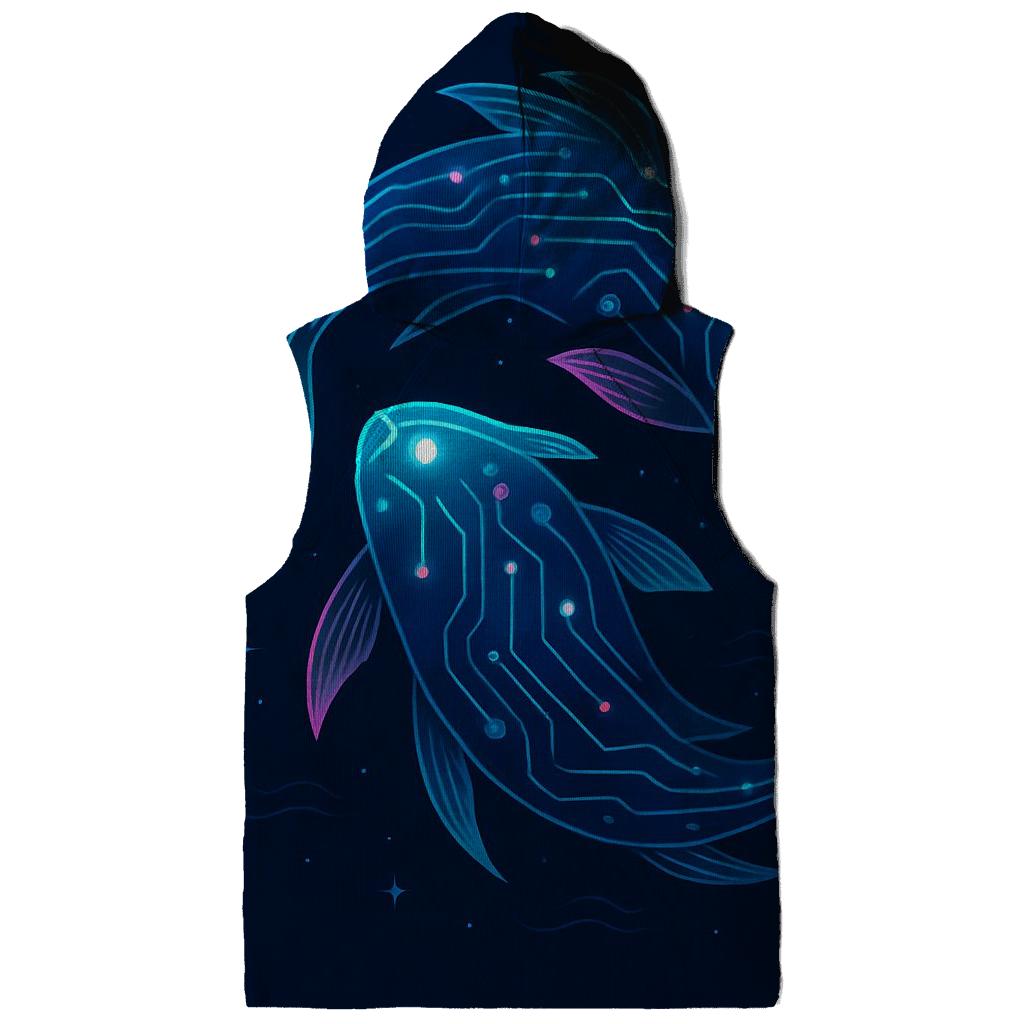 Aurora Circuit Koi custom hoodies