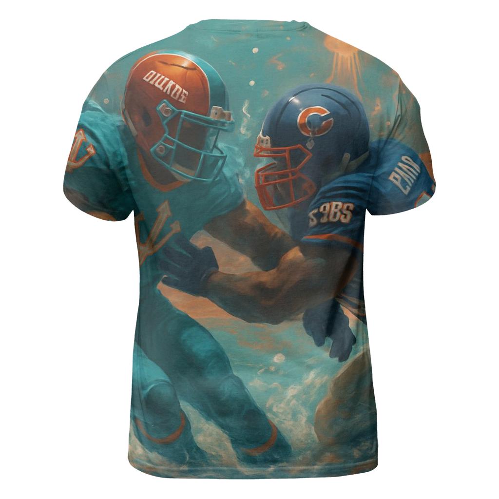 Underwater Coral Stadium Rumble custom all-over print shirts
