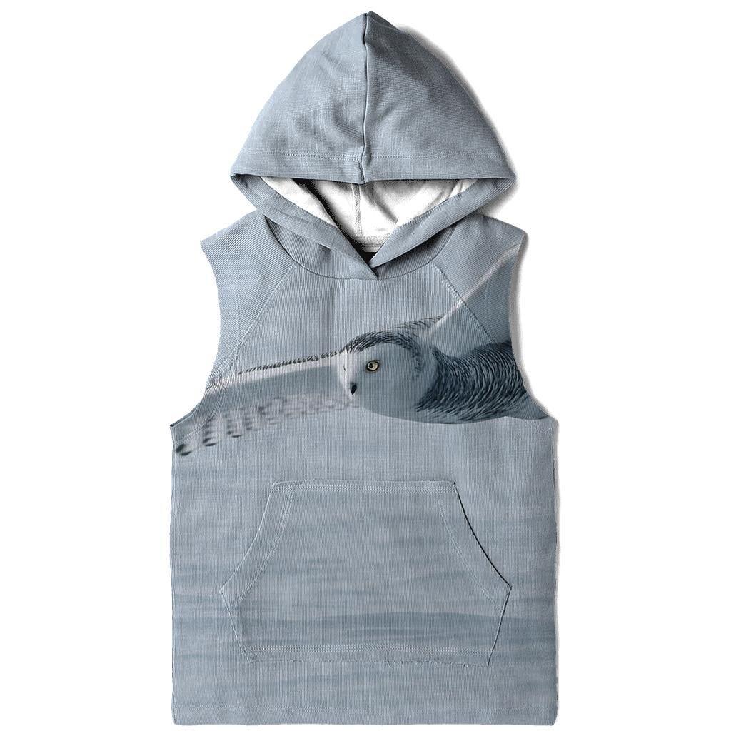 Frostline Forager Snowy Owl lightweight hoodies