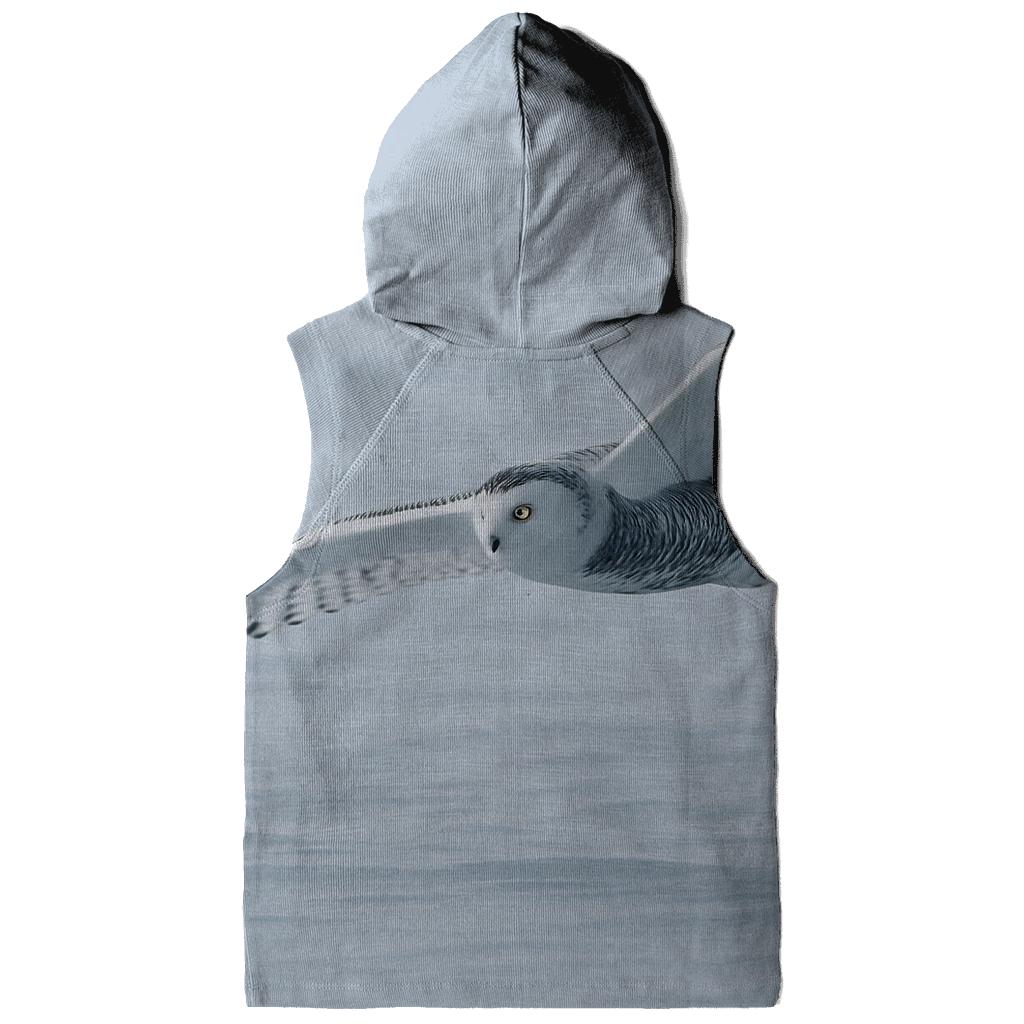 Frostline Forager Snowy Owl lightweight hoodies