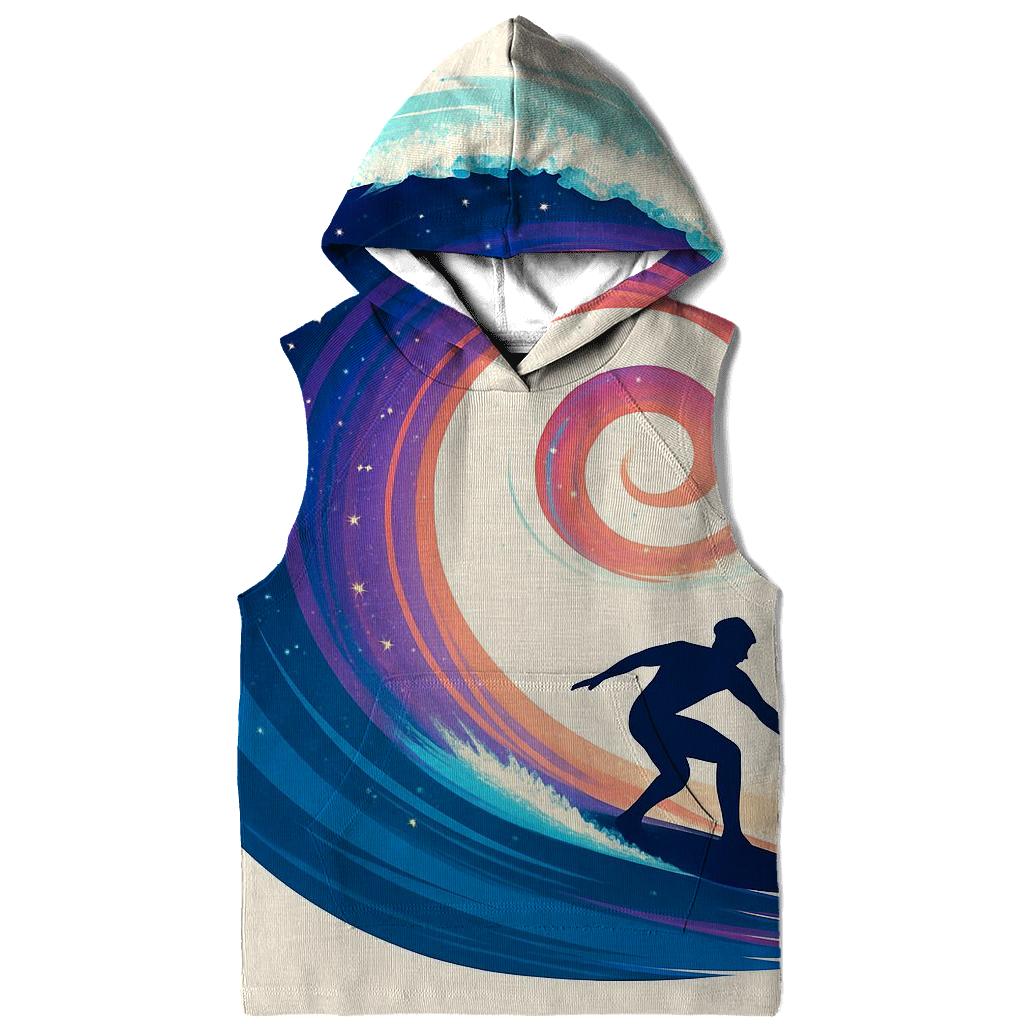 Orbital Surf Break printed hoodies