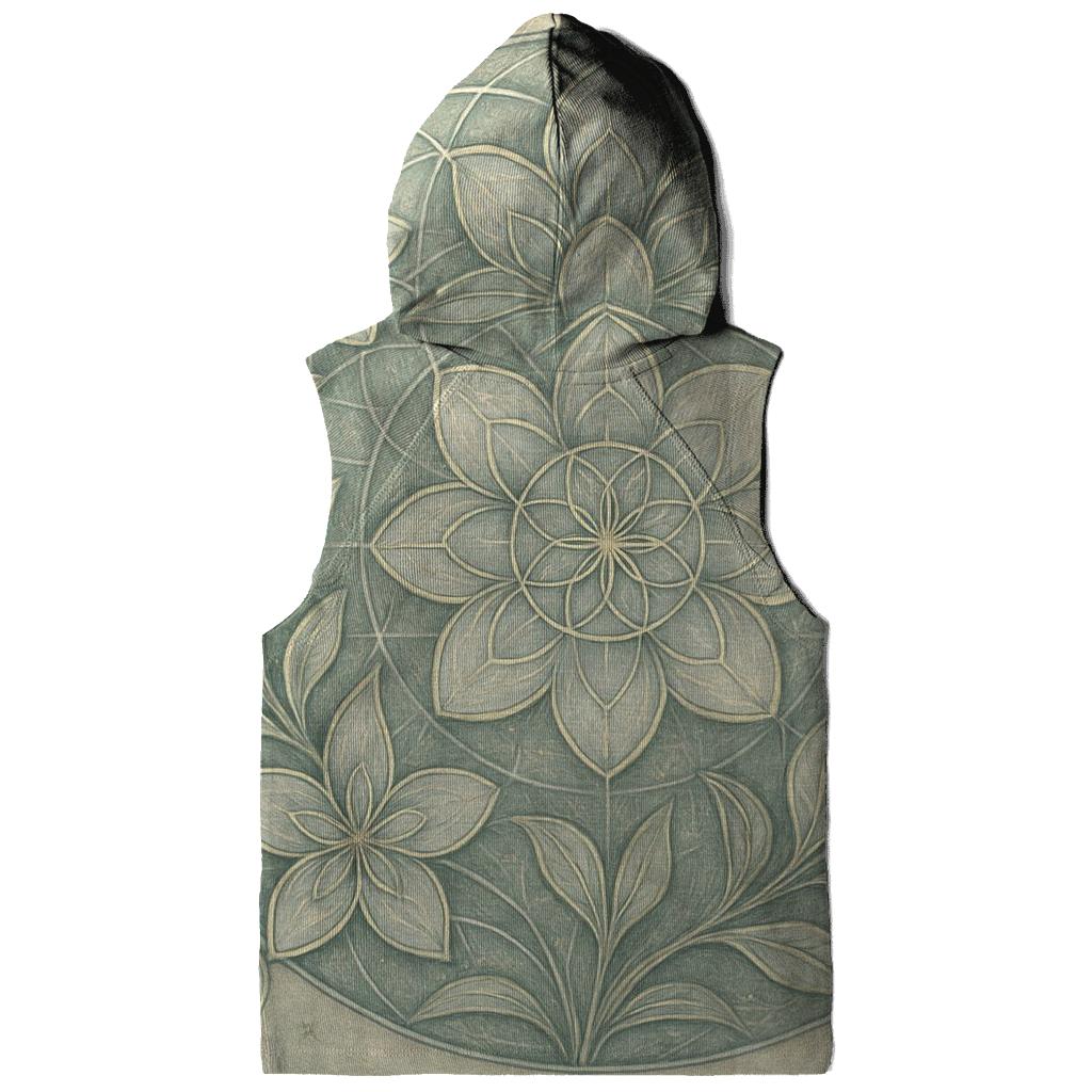 Starlit Geometry Garden pullover hoodies