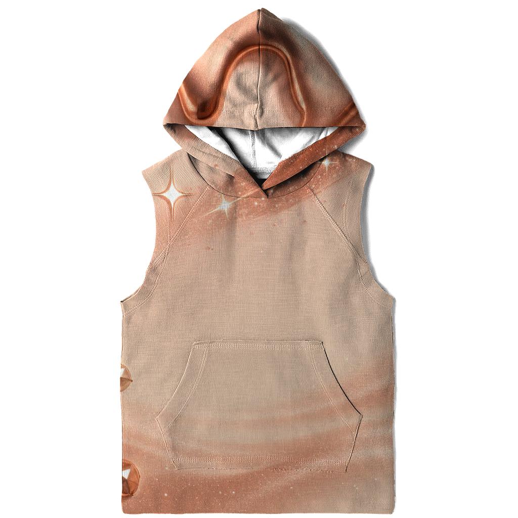 Rose Gold Meteor Drip lightweight hoodies