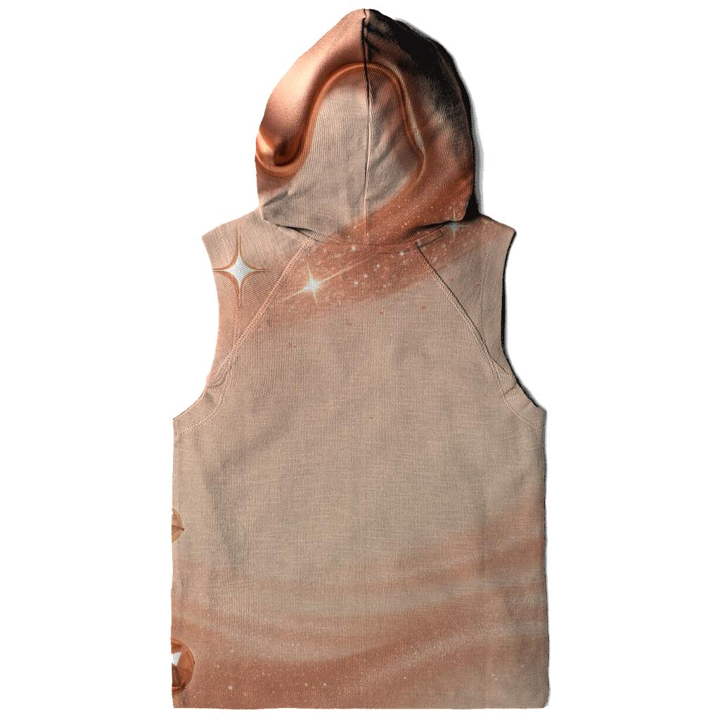 Rose Gold Meteor Drip lightweight hoodies