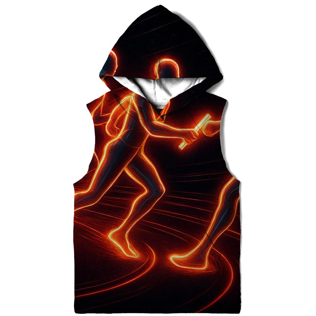 Starlit Sprint Relay graphic hoodies