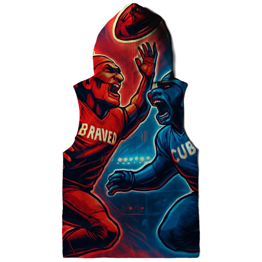 Neon Windy City Gridiron Clash pullover hoodies