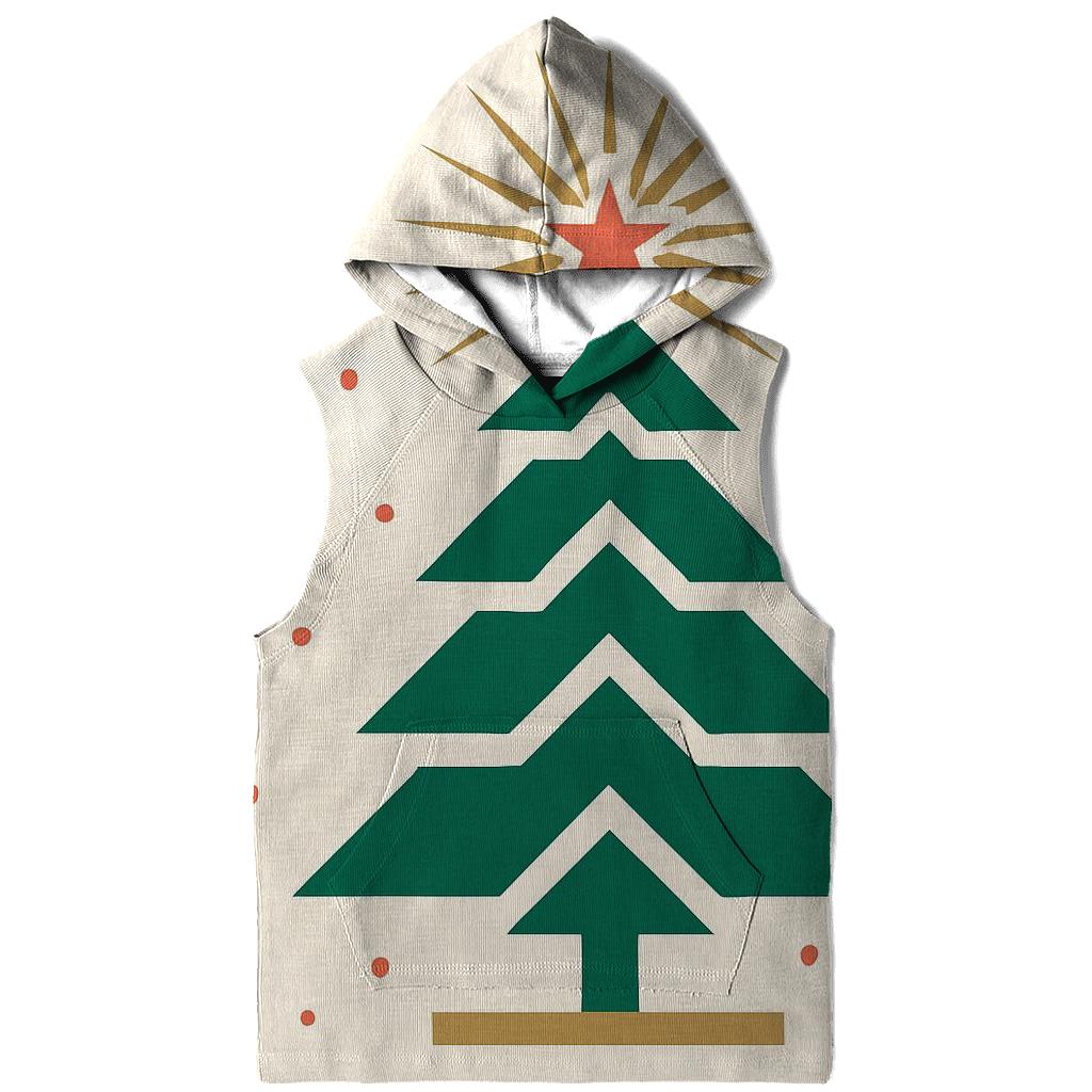 Starburst Tree Geometry Banner heavyweight hoodies