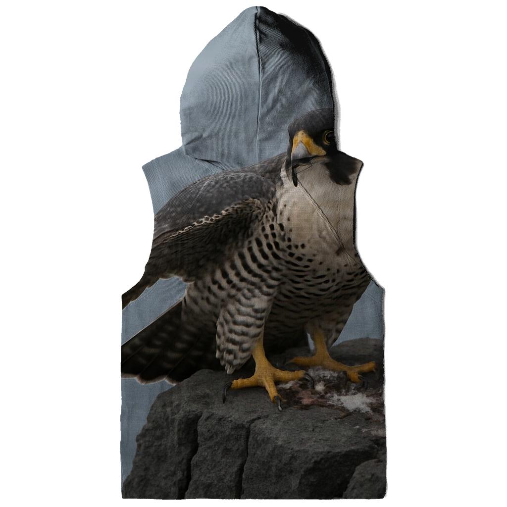 Basalt Cliff Sentinel Peregrine Falcon hoodie styles