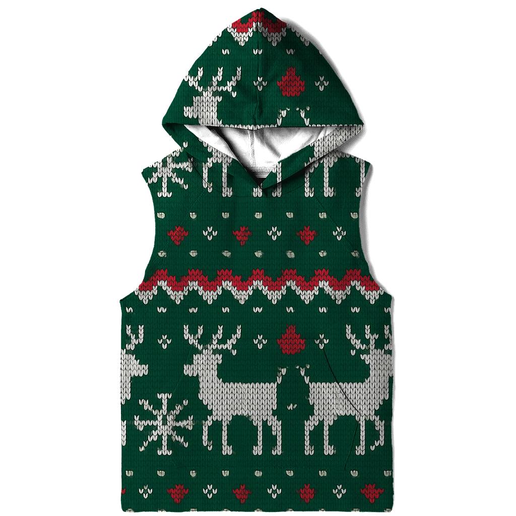 Reindeer Constellation Fair Isle Bands Design hoodie designs