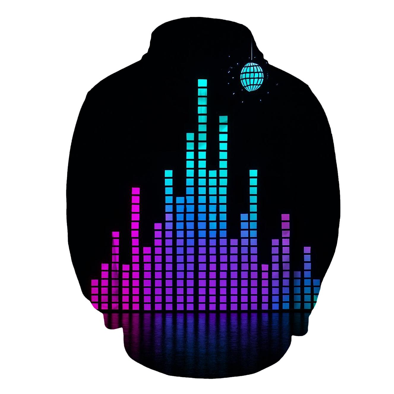 Neon VU Skyline heavyweight hoodies