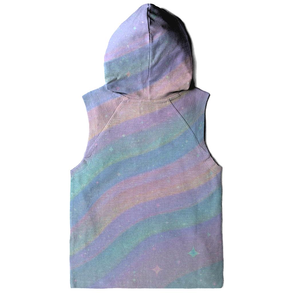Pastel Aurora Sequin Tide hoodie designs
