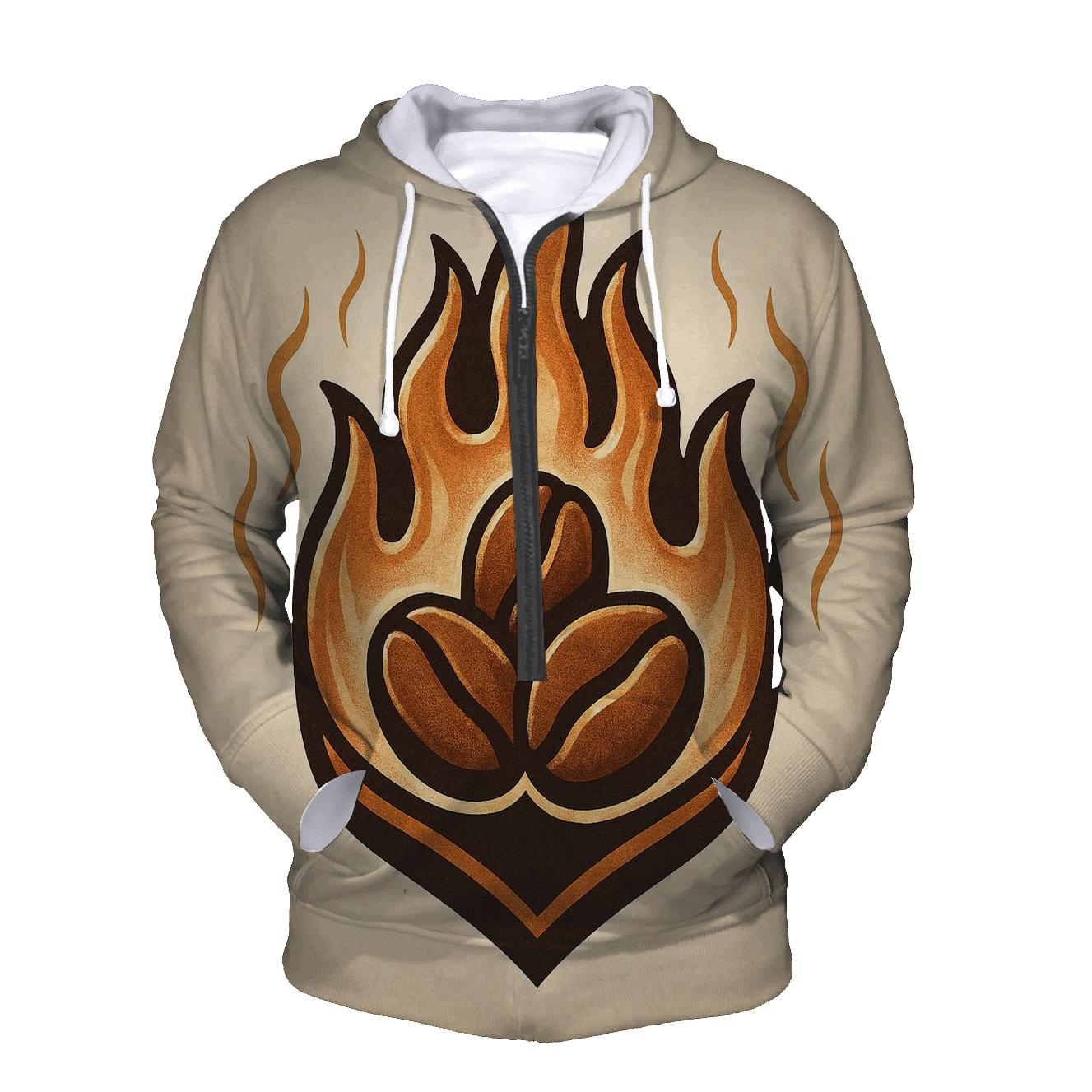 Roaster Flame Crest heavyweight hoodies