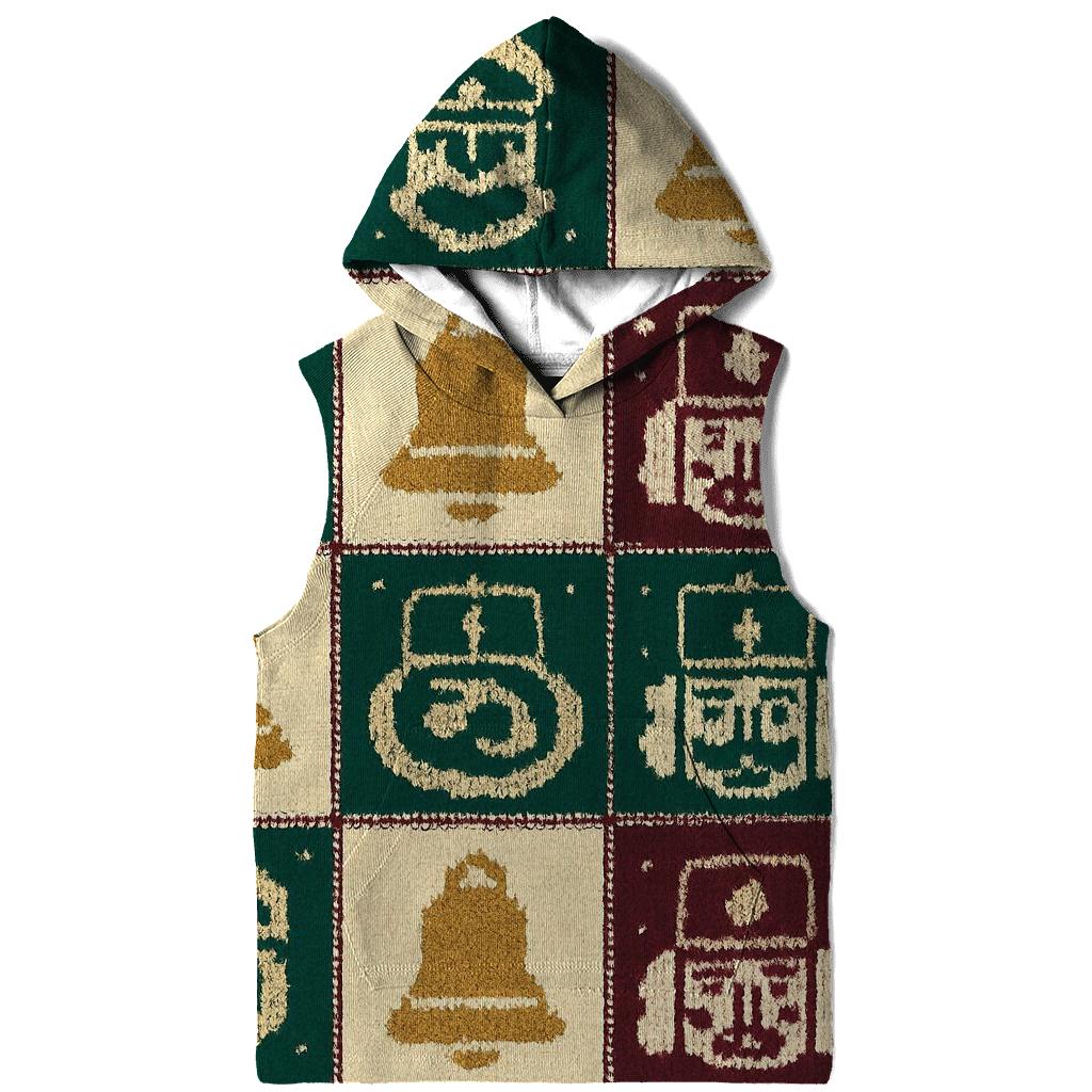Nutcracker Nebula Checker Tapestry Design premium hoodies