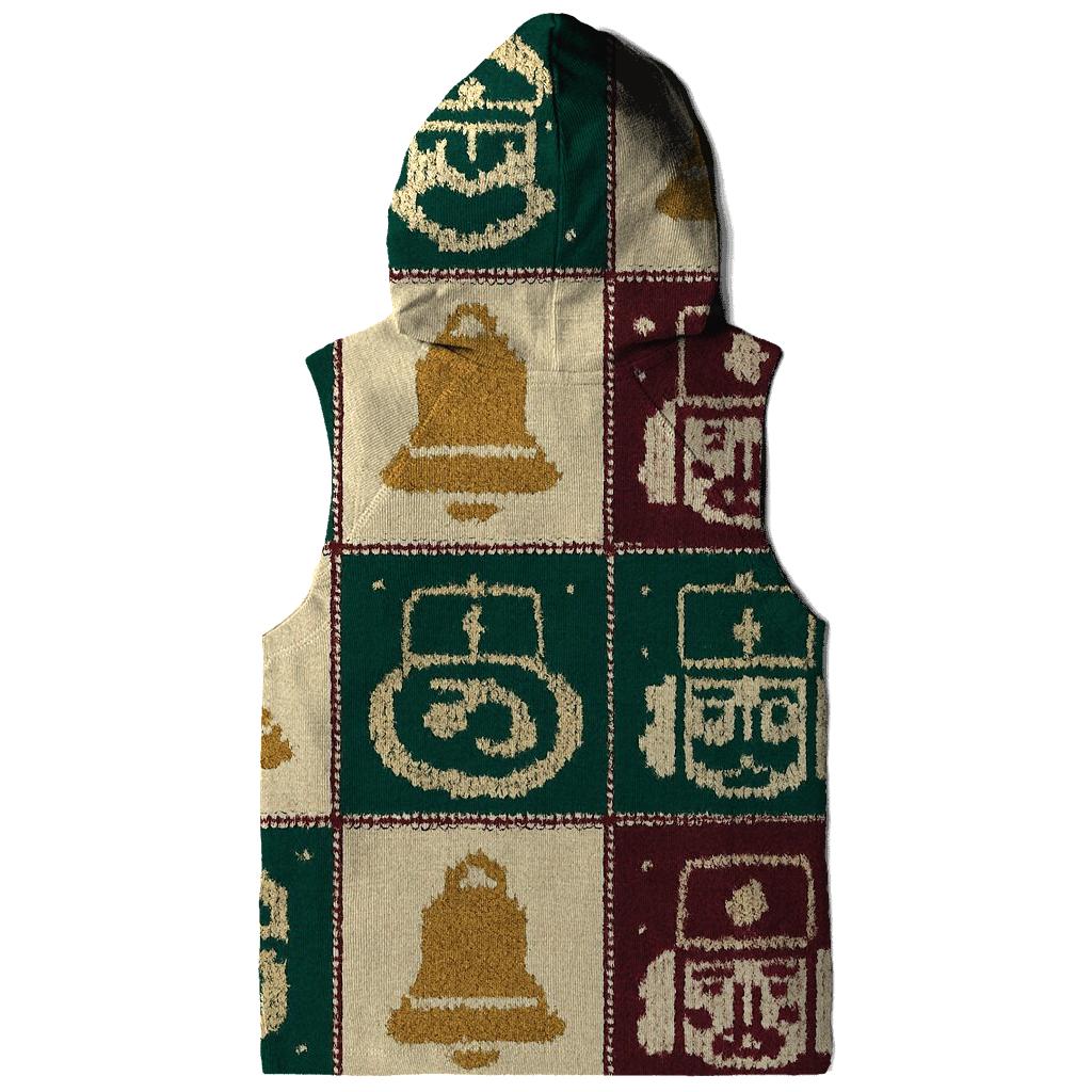 Nutcracker Nebula Checker Tapestry Design premium hoodies