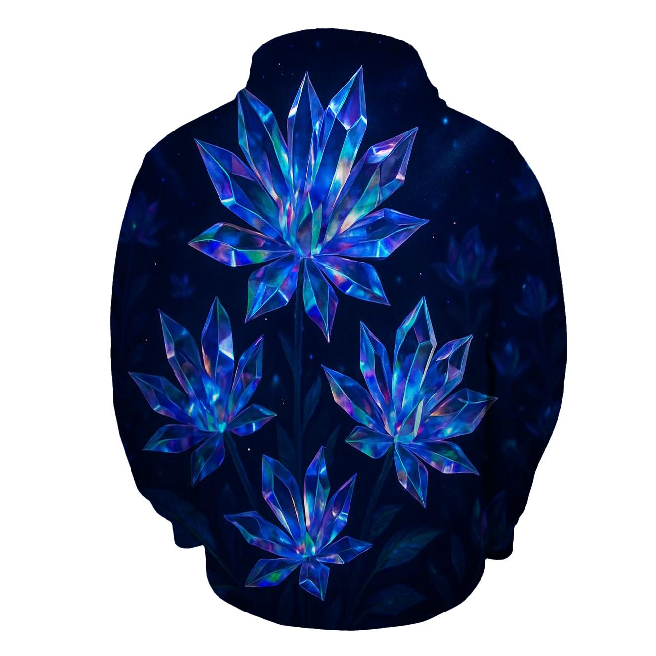 Midnight Prism Garden pullover hoodies