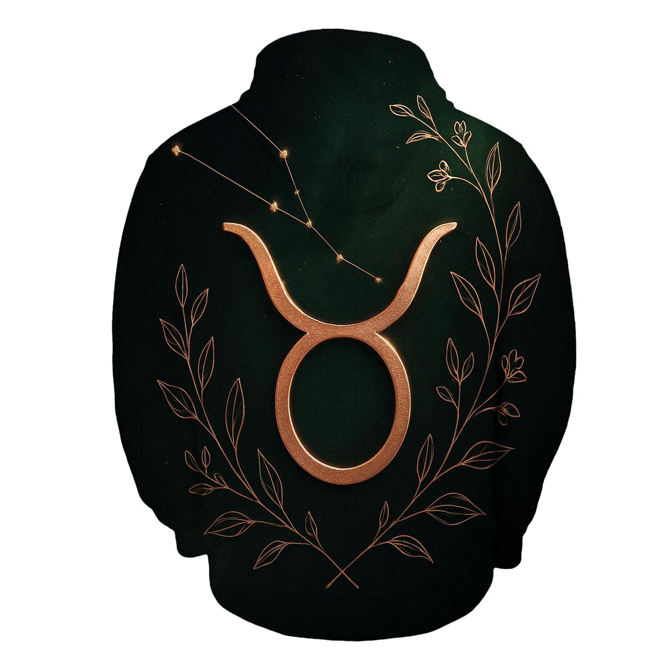 Venus Ruled Taurus Garden Constellation Sigil heavyweight hoodies