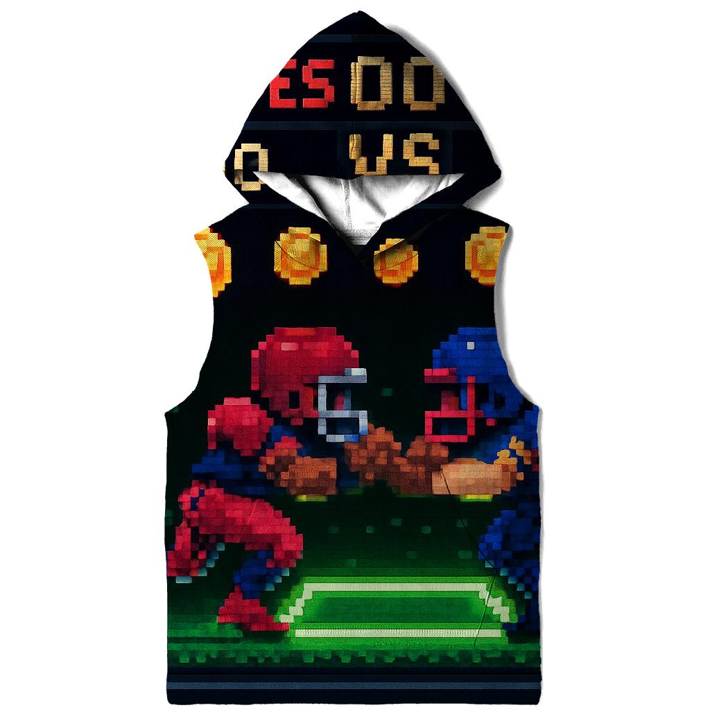 Retro Arcade Helmet Showdown hoodies fashion