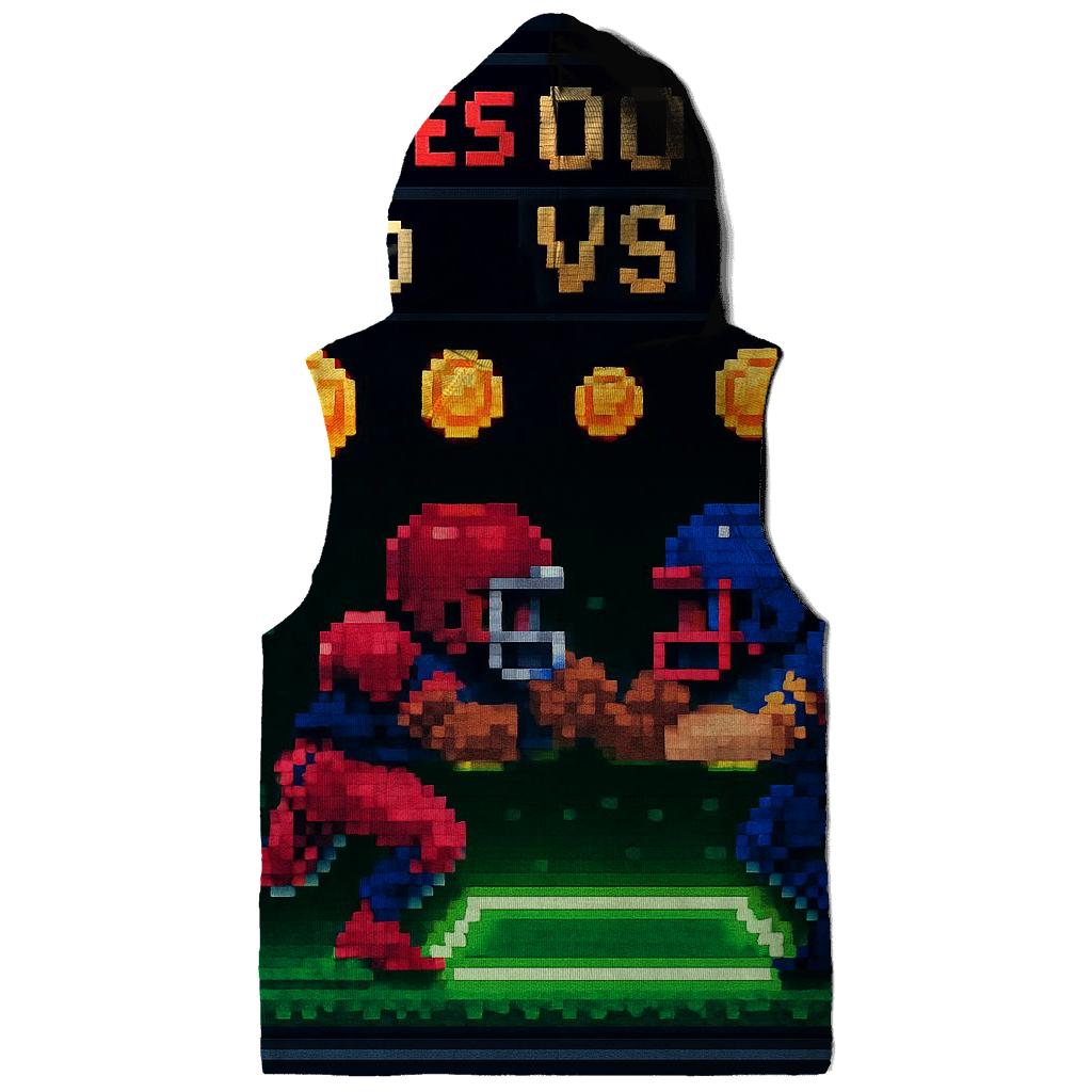 Retro Arcade Helmet Showdown hoodies fashion