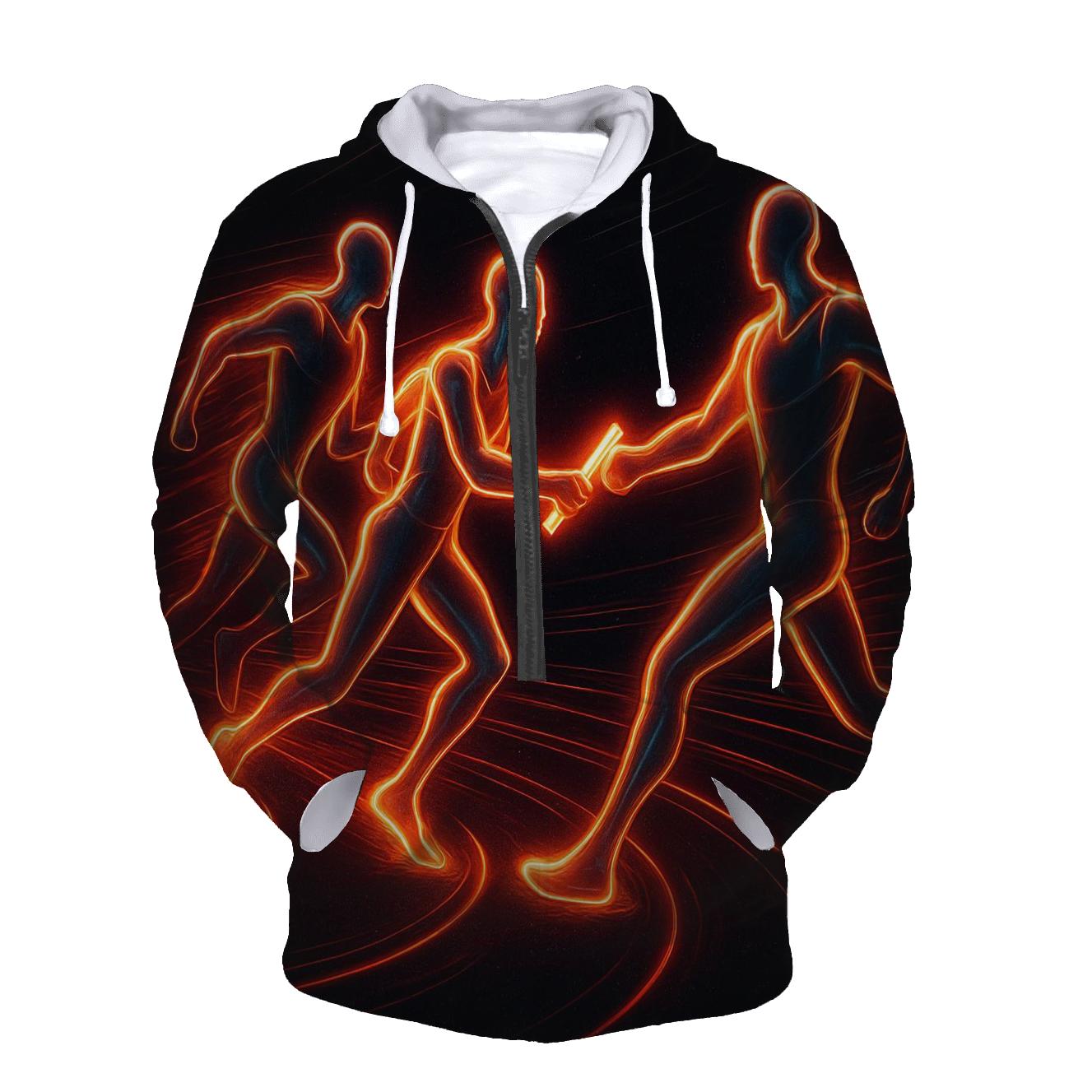 Starlit Sprint Relay pullover hoodies