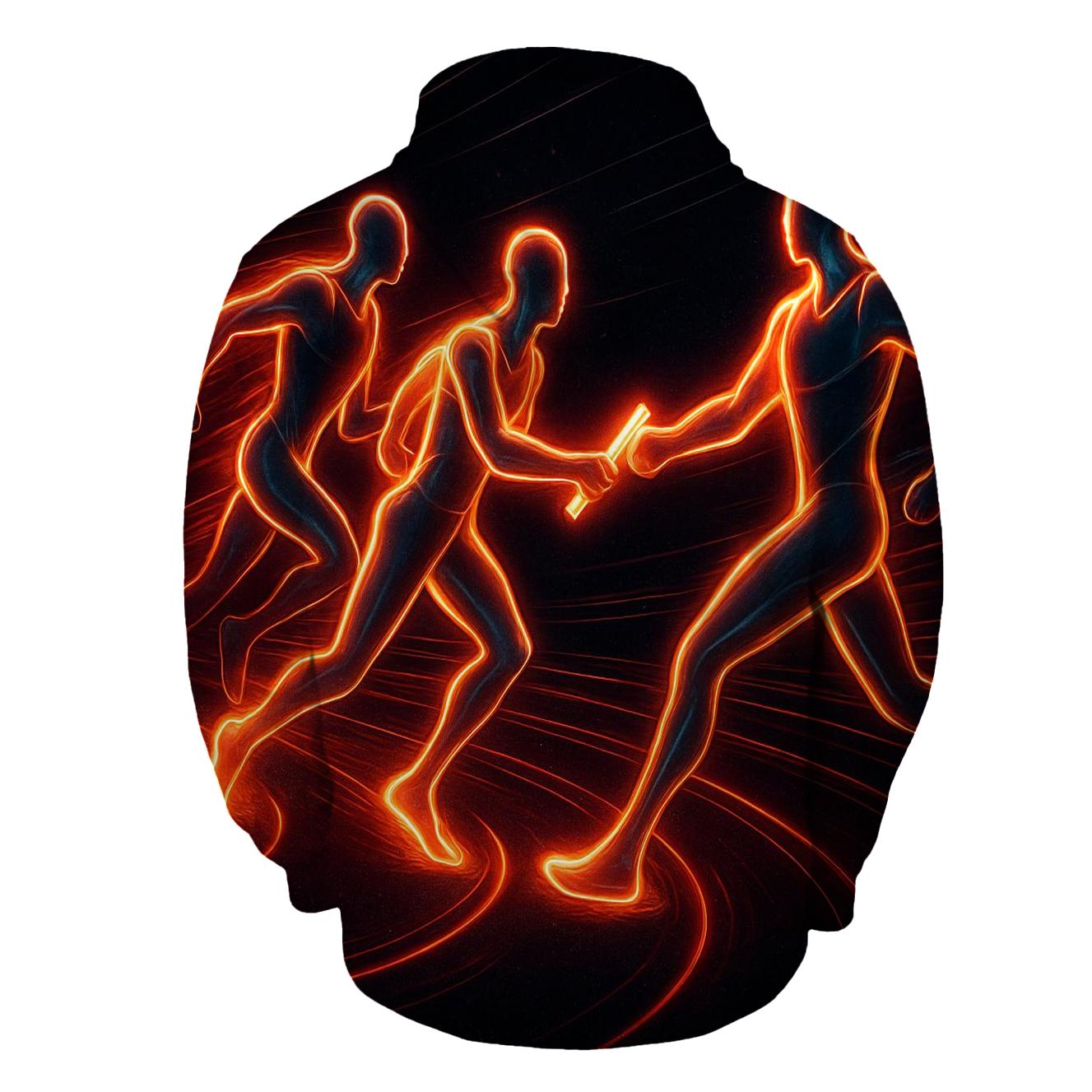 Starlit Sprint Relay pullover hoodies
