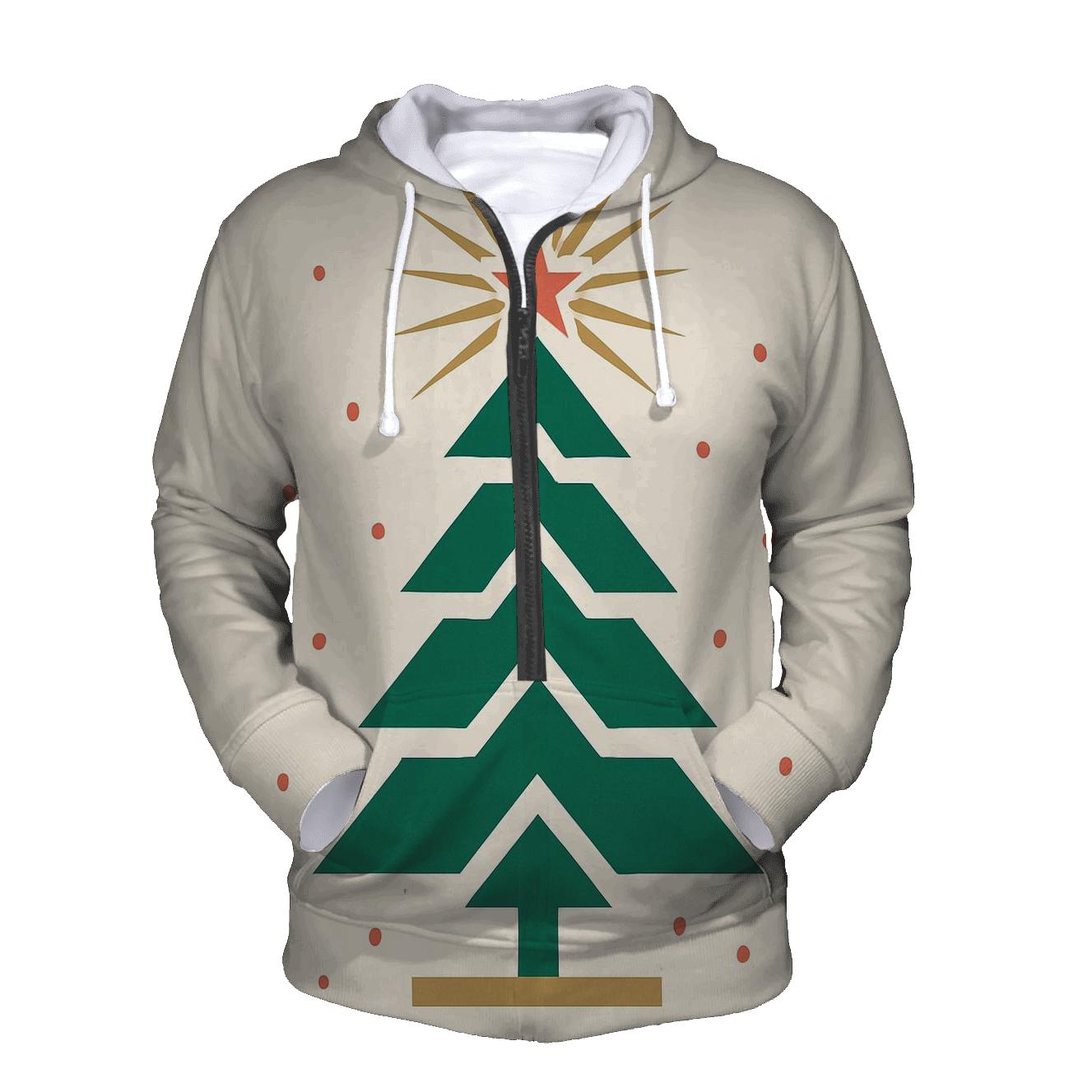 Starburst Tree Geometry Banner custom hoodies