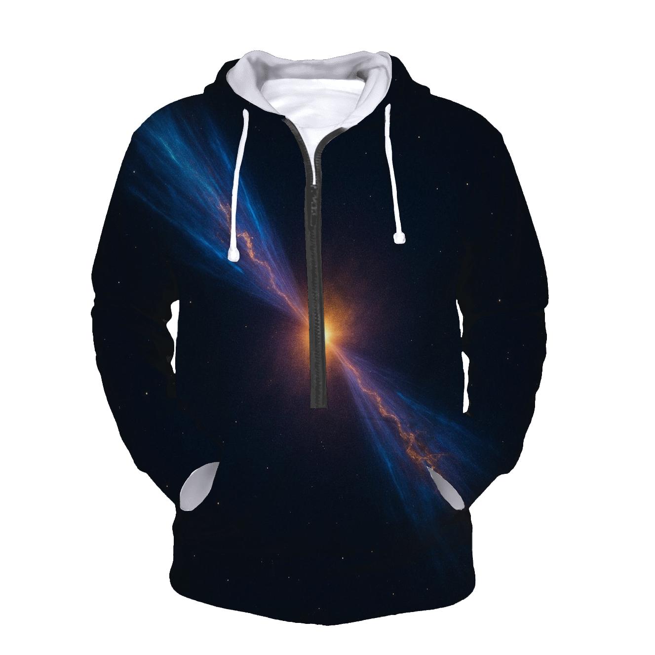 Bipolar Jet Outflow Sheets printed hoodies