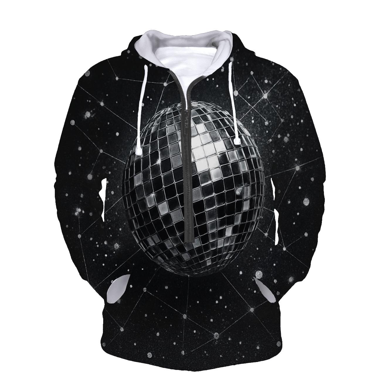 Charcoal Mirrorball Constellation hoodie styles
