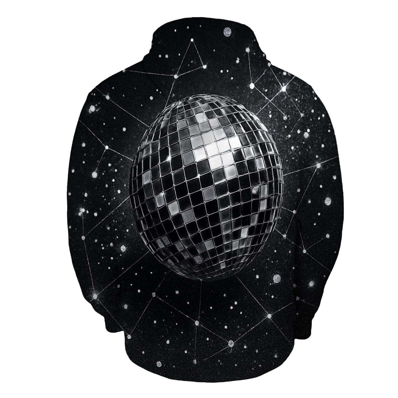 Charcoal Mirrorball Constellation hoodie styles