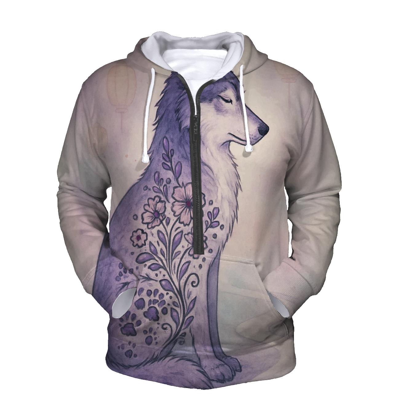 Ink Garden Watchwolf hoodie trends