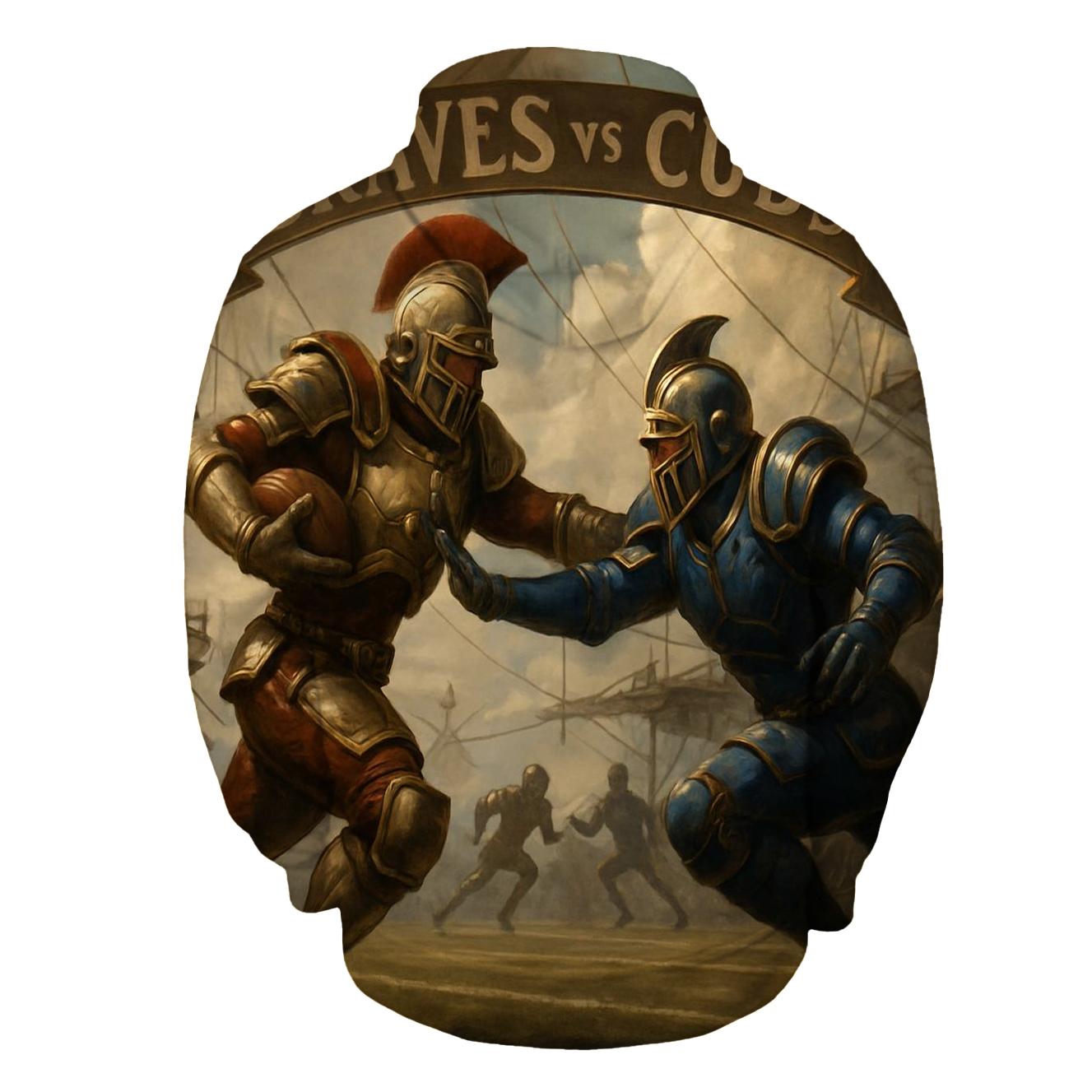 Skyborne Airship End Zone Battle lightweight hoodies