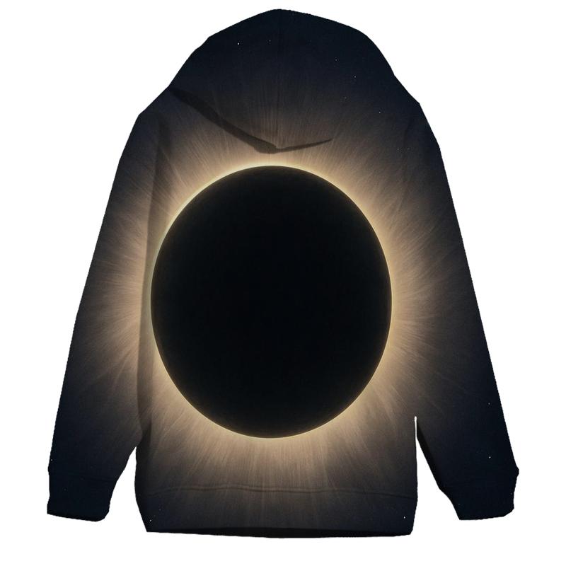 Eclipse Corona Lacework graphic hoodies