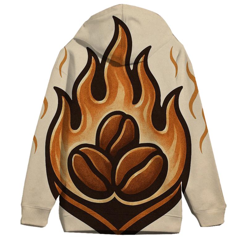 Roaster Flame Crest pullover hoodies