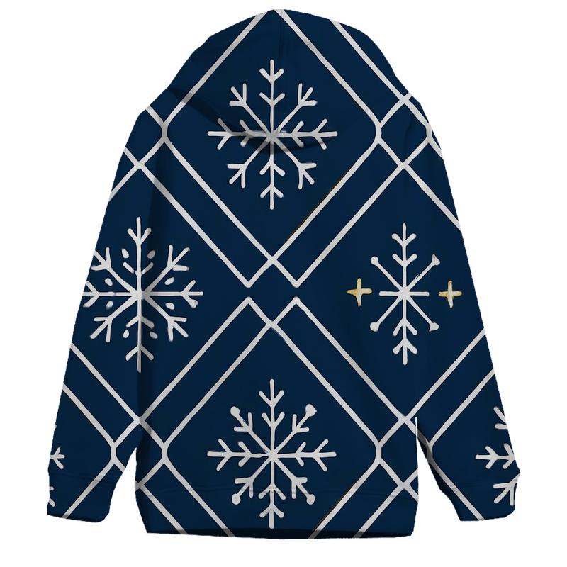 Snowflake Constellation Lattice lightweight hoodies
