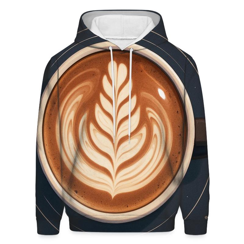 Latte Rosette Orbit heavyweight hoodies