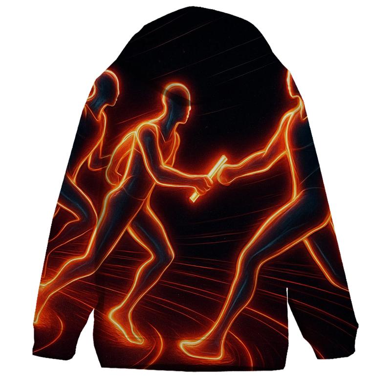 Starlit Sprint Relay embroidered hoodies