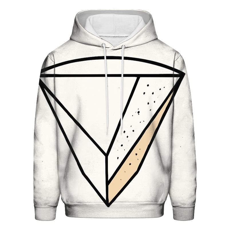 Filter Fold Geometry designer hoodies