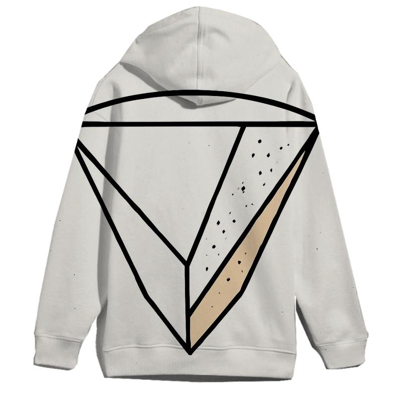 Filter Fold Geometry designer hoodies