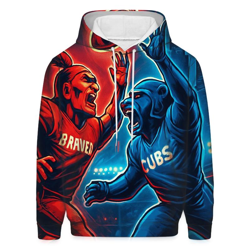 Neon Windy City Gridiron Clash hoodies fashion