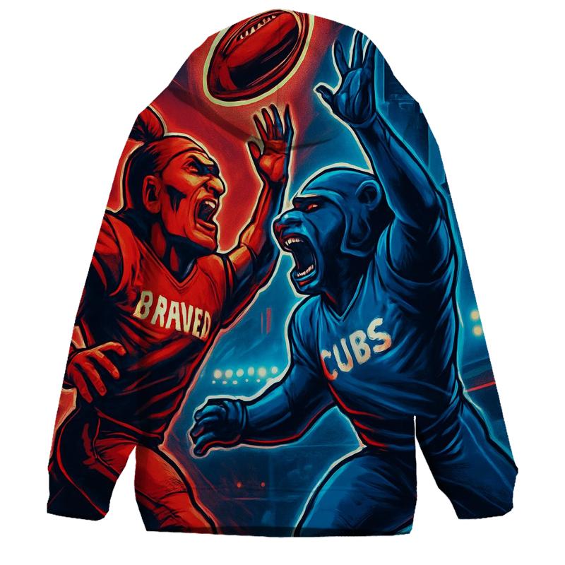 Neon Windy City Gridiron Clash hoodies fashion