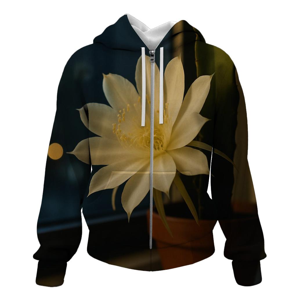 Night Blooming Cereus Window Vigil hoodie designs