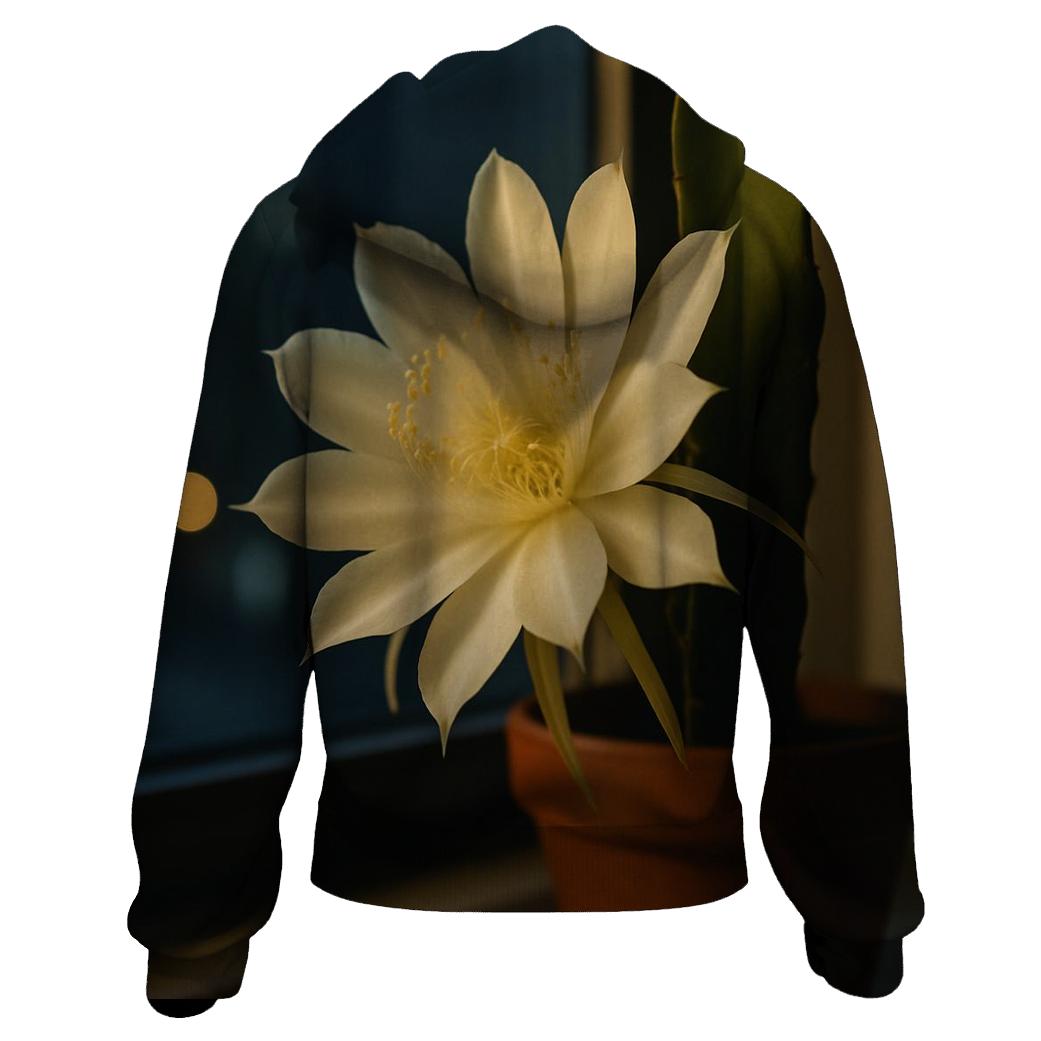 Night Blooming Cereus Window Vigil hoodie designs