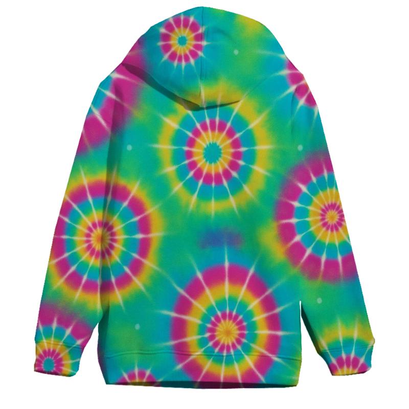 Kumo Nebula Rosette Cluster Dye Burst designer hoodies