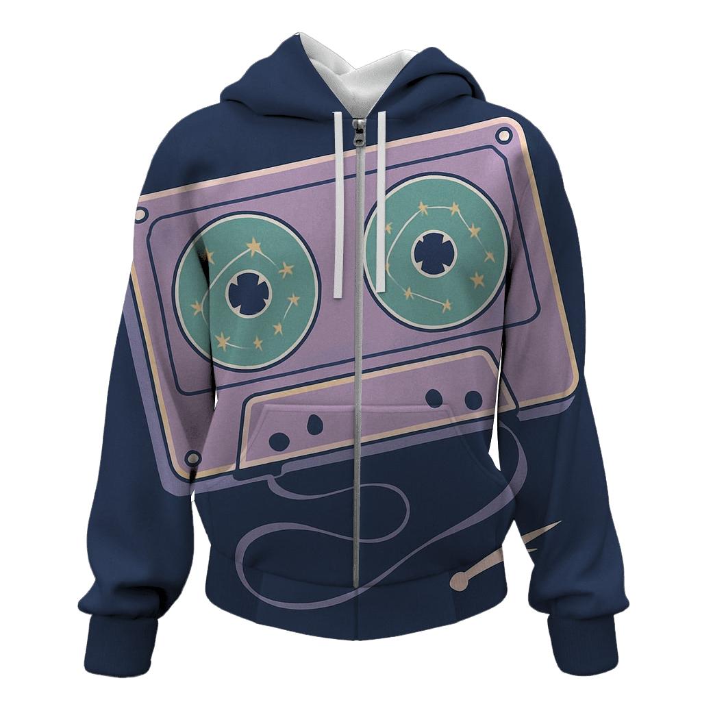 Cassette Constellation Map hoodie designs