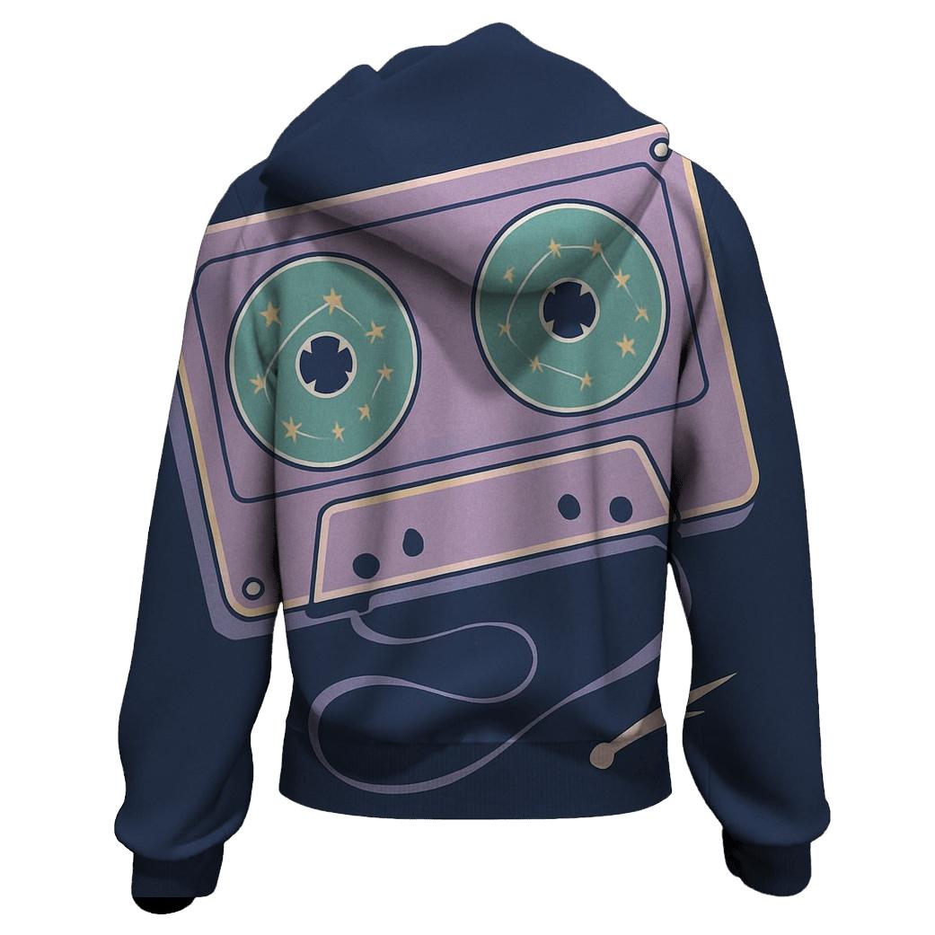 Cassette Constellation Map hoodie designs