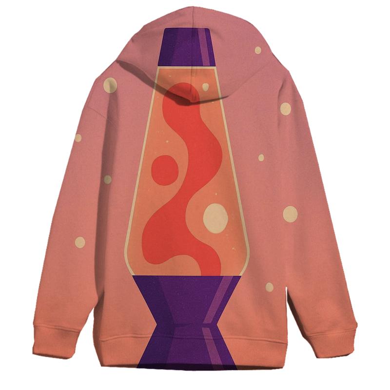 Cosmic Lava Lamp Calm zip-up hoodies