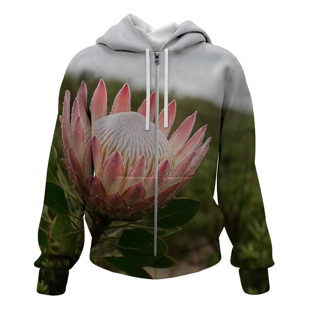 Protea Heads In Coastal Fynbos After Rain hoodie trends