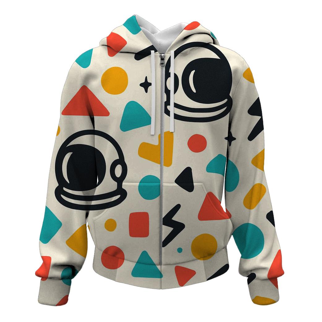 Memphis Spacewalk Confetti hoodies fashion